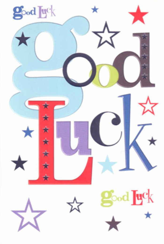 There's something contagiously upbeat about this good luck card, reminiscent of the joyful camaraderie nurtured in Hackney's creative hubs. Each letter is a celebration of colour: powdery blue, intense red, mossy green, and velvety violet, their personalities enhanced by a parade of whimsical stars splashed across a pristine white canvas. Every star-some bold, some faint-sparkle like confetti at a Hackney festival, inviting dreams and bolstering hope. The arrangement feels modern yet deeply heartfelt, its compositional balance echoing the excitement and encouragement of a crowd cheering from the sidelines by London Fields. The sensation of quality card between the fingertips is tangible, as satisfying as assembling a bouquet from local Hackney blooms. Ideal for moments of transition-a first job, an audition, or embarking on a big adventure-this card becomes a talisman of hope and support, celebrating every new beginning with Hackney's signature vibrancy and warmth.